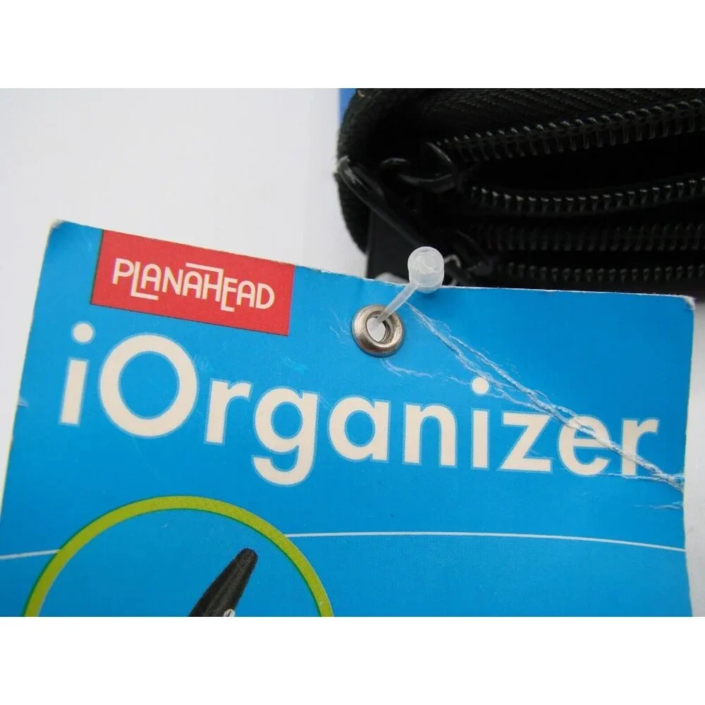 NEW PlanAhead iOrganizer Planner w/ Calculator Blue Zip Around Wallet Combo NOS